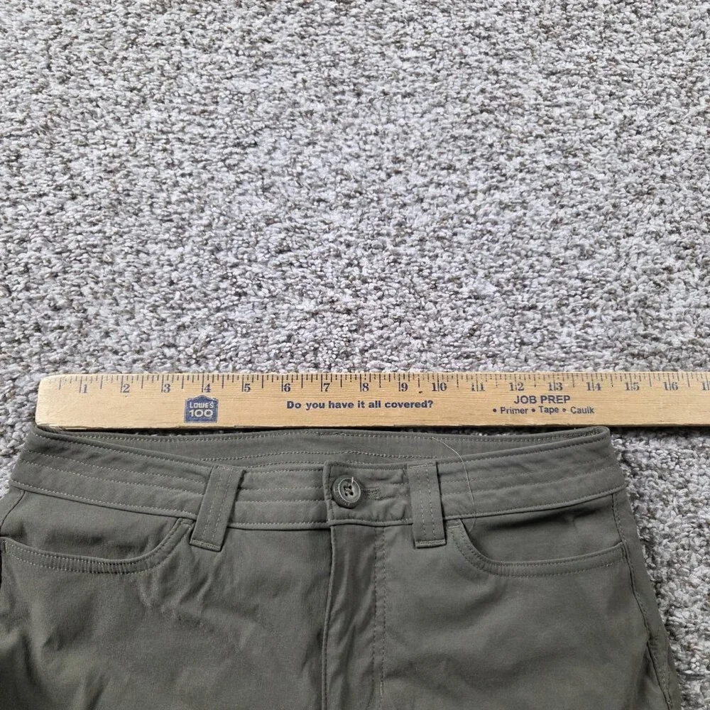 Lot Eddie Bauer Capri Pants Womens 4 Stretch Lightweight Crop Travel Hike - Picture 3 of 10